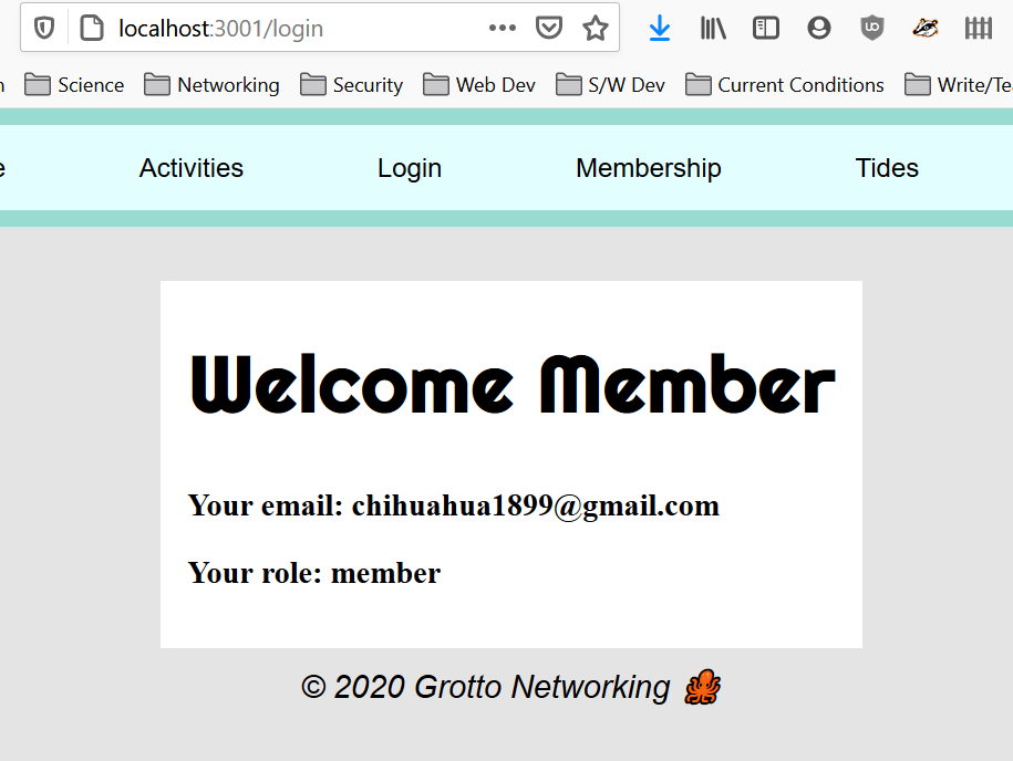 Welcome Member
