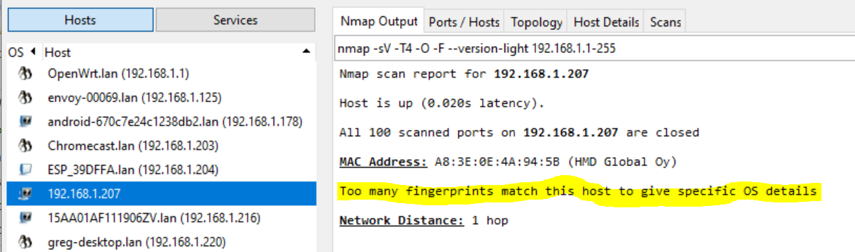 Nmap Unknown 2