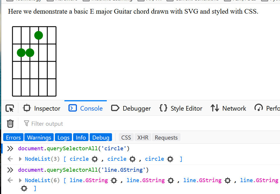 SVG queries